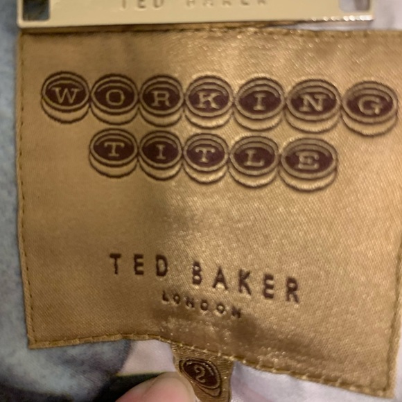 Ted Baker 2 pieces dark blue, Working Title jacket & pants suits wool blend - Picture 3 of 15